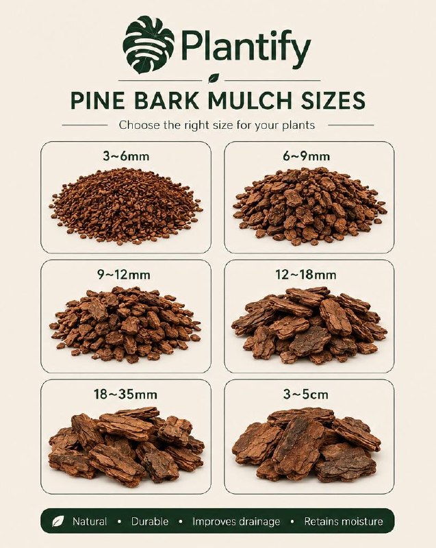 Fermented Pine Bark for Orchids & Plants – 500g