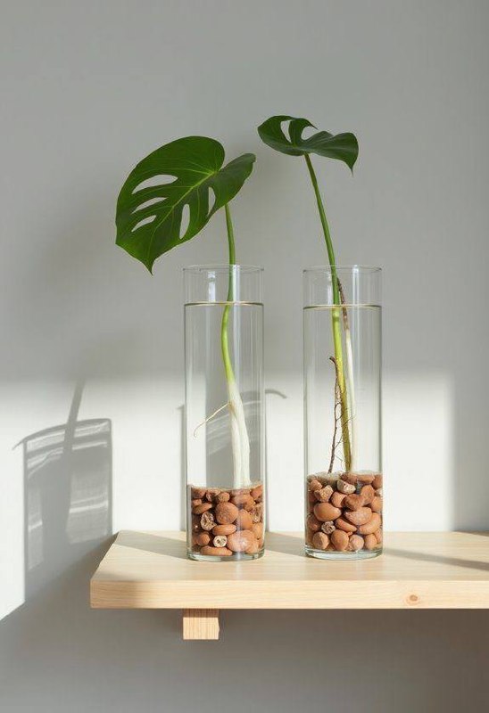 Clear Acrylic Cylinder Vase for Flowers